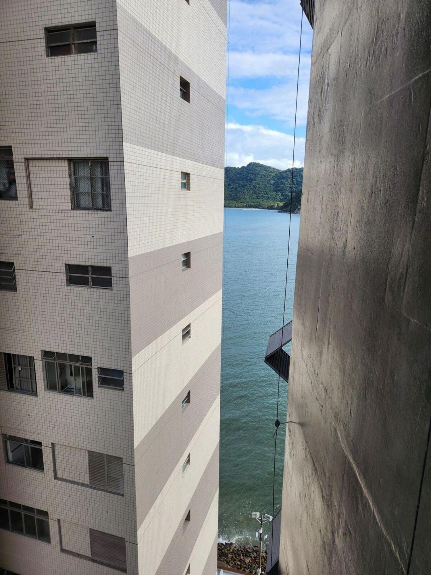 Ape Pe Na Areia 3Quartos/2Vagas Apartment Sao Vicente  Bagian luar foto